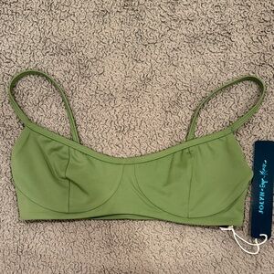 Jolyn Makenna Bikini Top - Olive